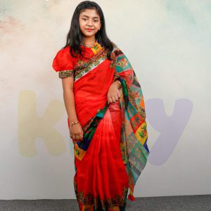 চান্দেরি সিল্ক রেডি শাড়ী (code 4) (copy)