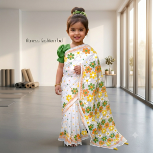 চান্দেরি সিল্ক রেডি শাড়ী (code 56)