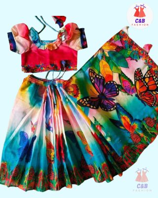 রেডি হাফ সিল্ক প্রিন্ট শাড়ি(code 47) (copy)