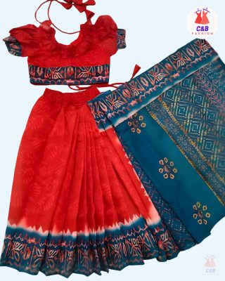 চান্দেরি সিল্ক রেডি শাড়ী (code 204)