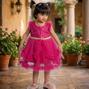 premium girls party dress (cod–44) (copy)
