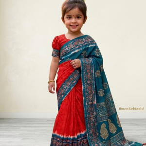 চান্দেরি সিল্ক রেডি শাড়ী (code 204)