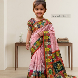 চান্দেরি সিল্ক রেডি শাড়ী (code 203)