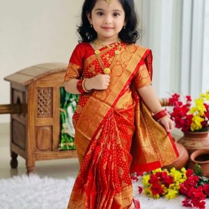 Home জরি কাতান রেডি শাড়ী (Code S101)